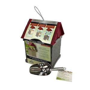 Infinity Wild Bird Feeder For Mixed Bird Seed With Stainless Steel Scoop