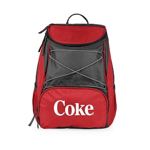 7.5 Qt. 20-Can Coke Coca-Cola PTX Backpack Cooler in Red