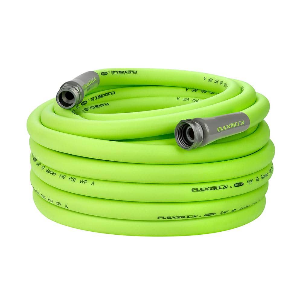 Flexzilla 5/8 in. x 75 ft. Garden Hose with 3/4 in. GHT Fittings Flexzilla 5/8 in. x 75 ft. Garden Hose with 3/4 in. GHT Fittings