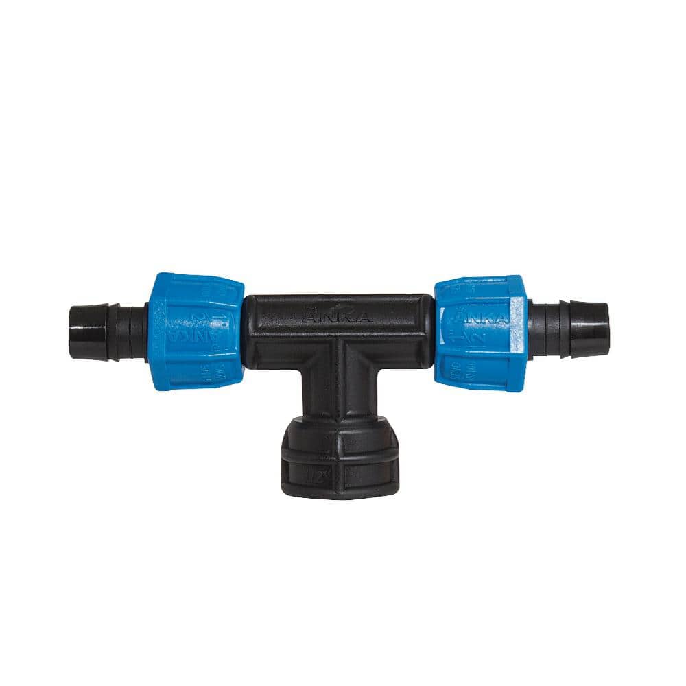 ANKA 1/2 in. x 1/2 in. x 1/2 in. Female NPT Thread Fiberglass Reinforced Nylon Tee price history on PriceWatchPro
