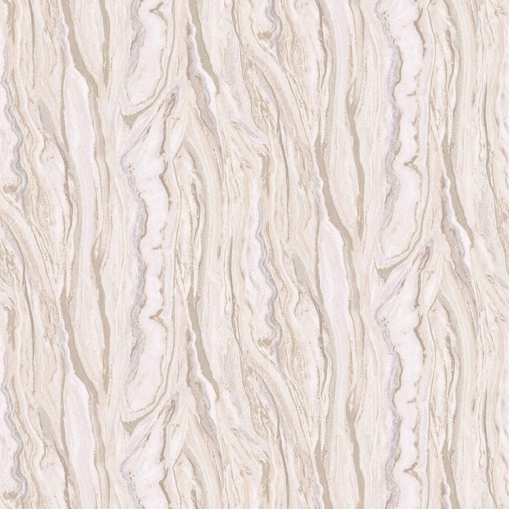 Elle Decor ELLE Decoration Collection Blush Pink/Gold Marble Effect Vinyl  on Non-Woven Non-Pasted Wallpaper Roll (Covers 57 sq.ft.) 10149-05 - The  Home Depot | Vliestapeten
