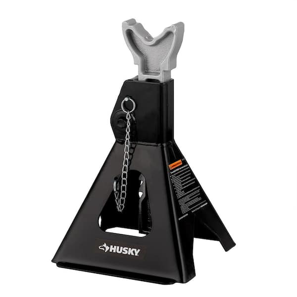 Husky 3-Ton Low Profile Floor Jack with Quick Lift and Jack Stands