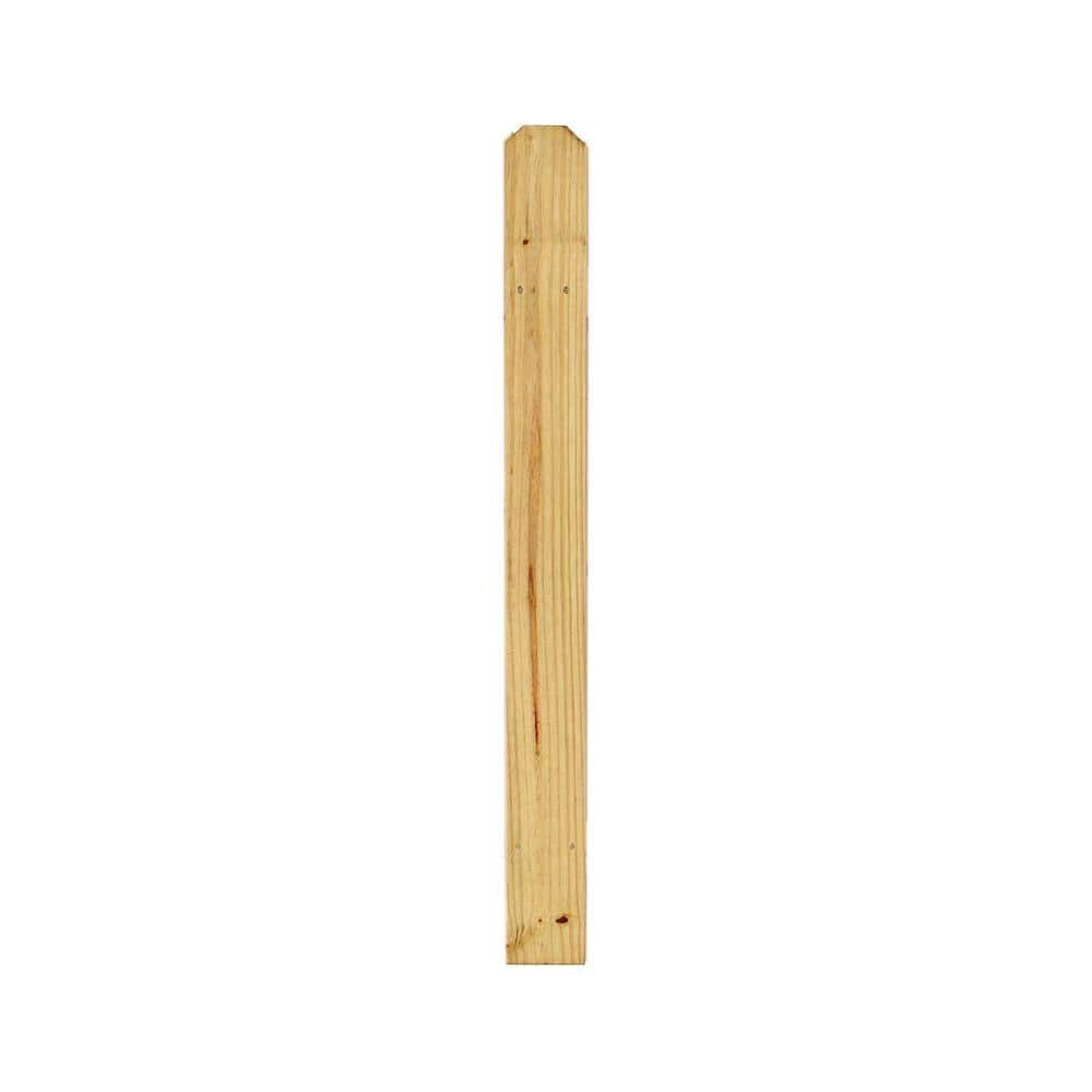 5/8 in. x 51/2 in. x 8 ft. PressureTreated Pine DogEar Fence Picket