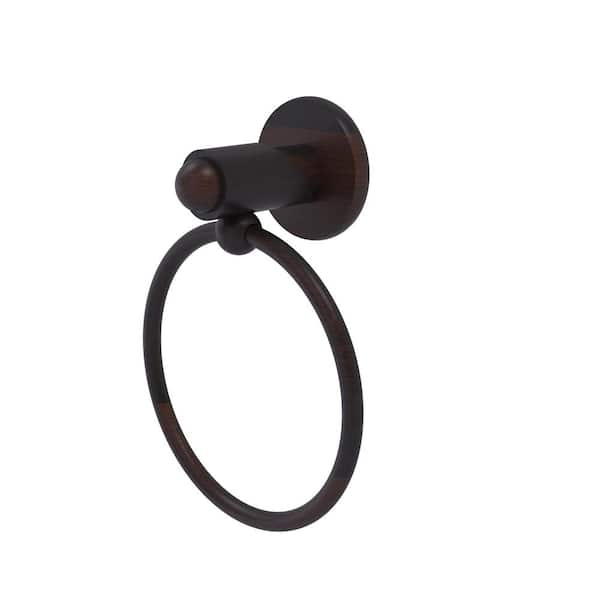 Allied Brass Soho Collection Wall Mounted Towel Ring Towel Ring in Venetian Bronze