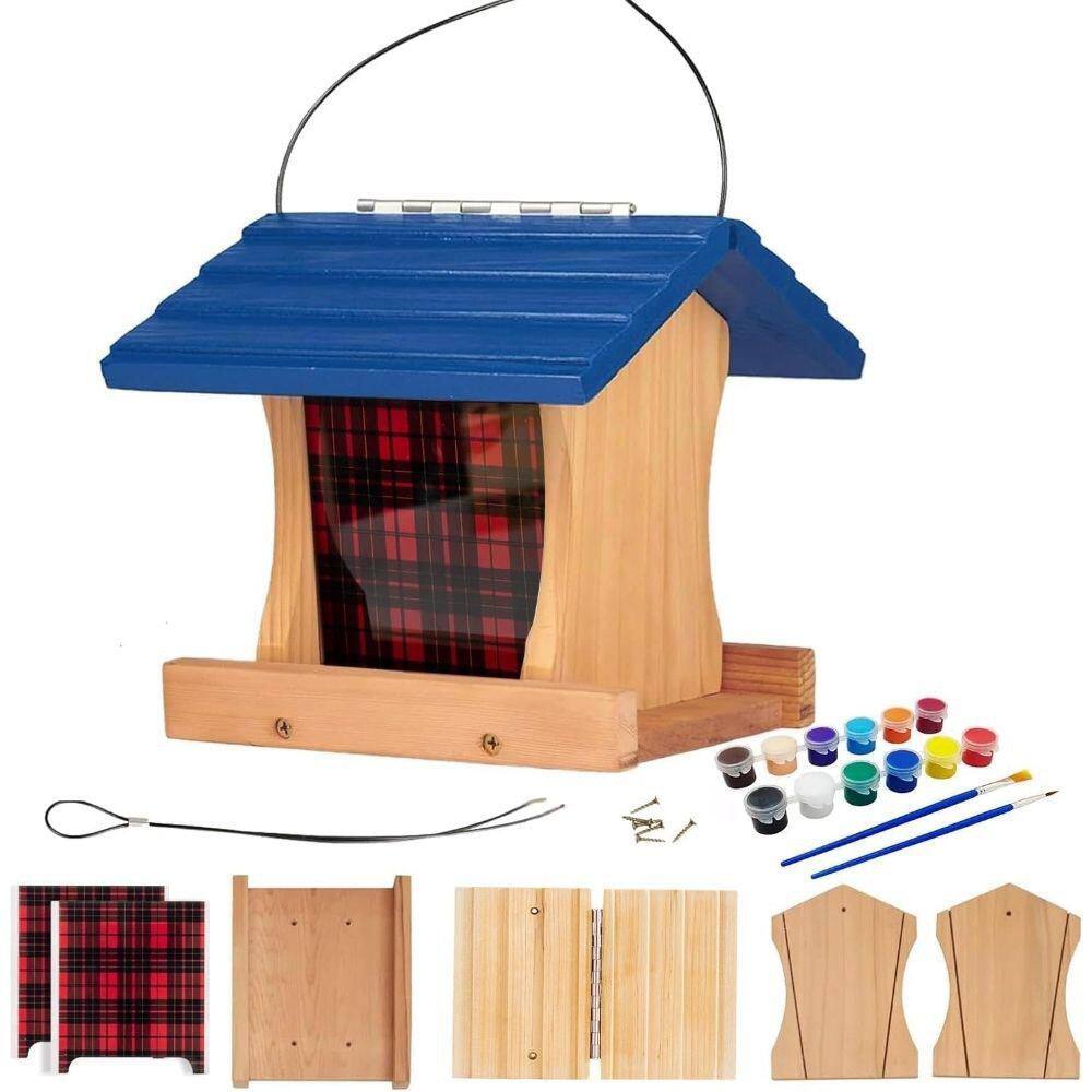 Blue-RedWood Hanging Bird Seed Feeder for Wild Birds 3 lbs. (1-Pack) price history on PriceWatchPro