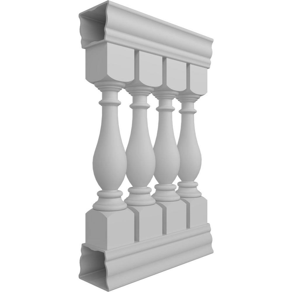 Legacy White FiberThane Porch and Stair Railing Kit