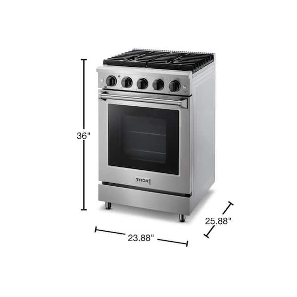 https://images.thdstatic.com/productImages/2dfef7e6-0e2a-4079-9516-266bf702049e/svn/stainless-steel-thor-kitchen-single-oven-gas-ranges-lrg2401u-40_600.jpg