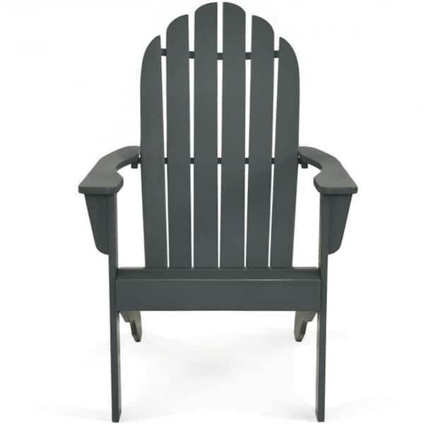 Unbranded Wooden Outdoor Lounge Chair with Ergonomic Design for Yard and Garden