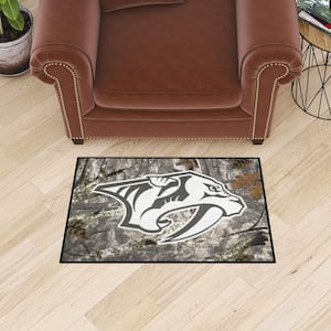 Nashville Predators Camo 19 in. x 30 in. Starter Mat Accent Rug