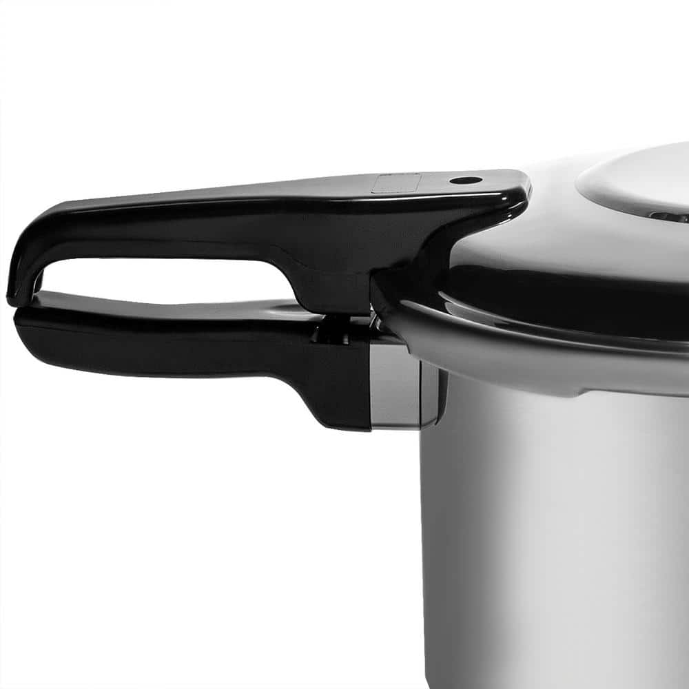 8 Quart Stainless Steel Induction Ready Stovetop Pressure Cooker