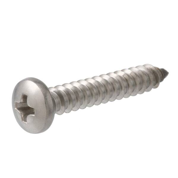 Everbilt #6 x 1 in. Phillips Pan-Head Sheet Metal Screws (6 per Pack)