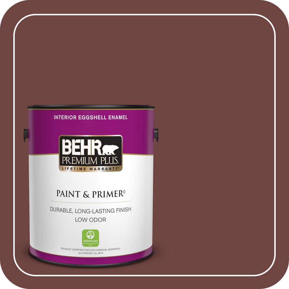 1 gal. #S-G-710 Hawaiian Cinder Eggshell Enamel Low Odor Interior Paint & Primer price history on PriceWatchPro