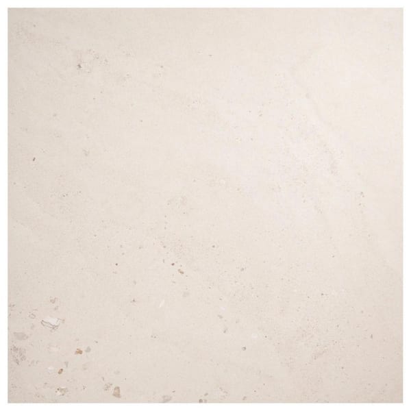 Sarto Petite Cream 8 in. x 0.35 in. Terrazzo Look Matte Porcelain Floor and Wall Tile Sample