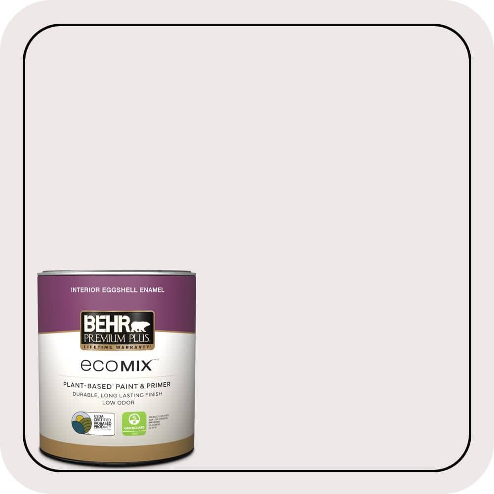 1 qt. #PR-W04 Opulent Opal Eggshell Enamel EcoMix Plant-Based Interior Paint & Primer price history on PriceWatchPro