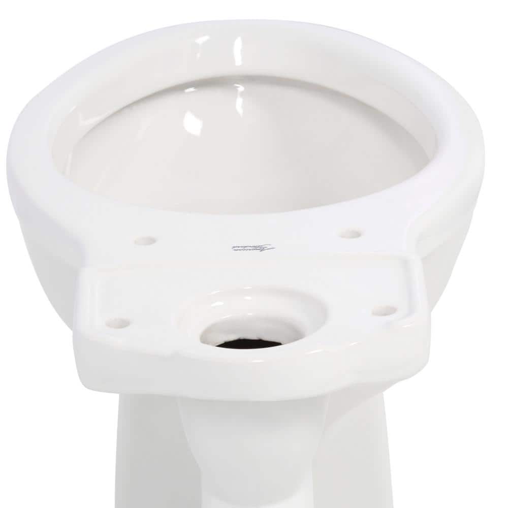 Cadet White Vitreous China Elongated Toilet Bowl