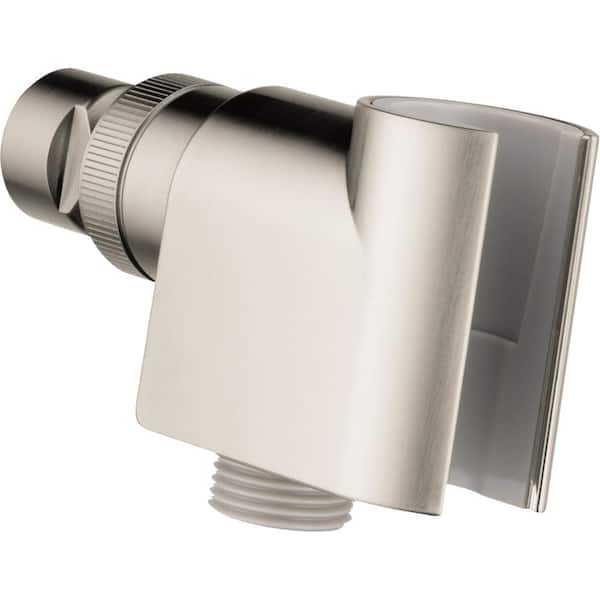 Hansgrohe Pipe Wall Mount Showerarm Holder in Brushed Nickel
