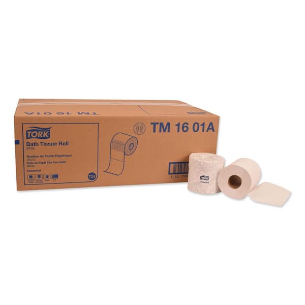 TORK Universal Septic-Safe White 2-Ply Toilet Paper (500-Sheets Per Roll, 48-Rolls/Carton)