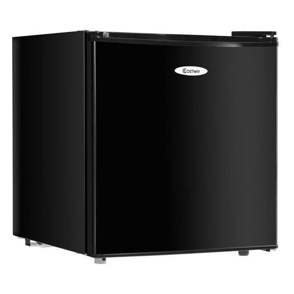 Costway Mini Fridge Small Freezer Cooler Fridge Compact 1 7 Cu Ft Unit