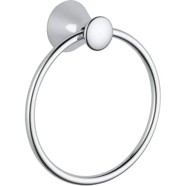 Delta Lahara Wall Mounted Towel Ring in Chrome