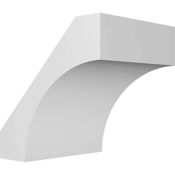 Ekena Millwork Westlake 3 1/2 in. W x 44 in. H x 44 in. D Polyurethane Knee Brace