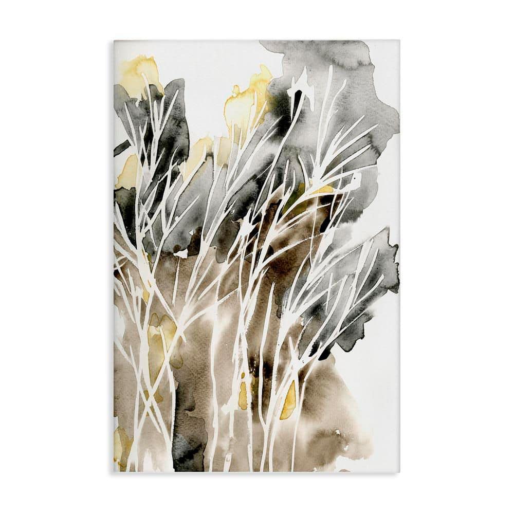 White Strands Watercolor by Regina Moore Unframed Nature Graphic Art Print 36 in. x 24 in. price history on PriceWatchPro