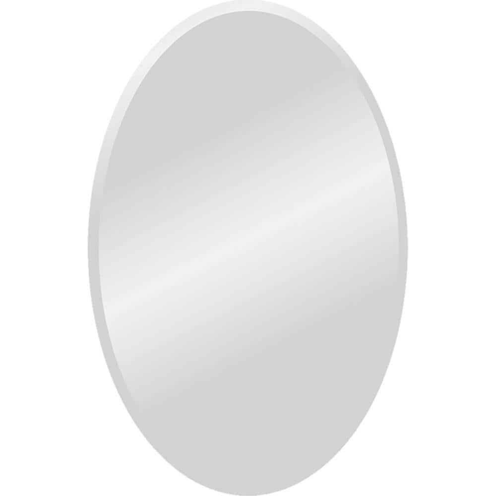 Reviews for NOTRE DAME DESIGN Medium Oval Shatter Resistant Mirror (24 ...