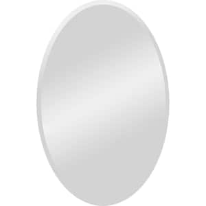 Medium Oval Shatter Resistant Mirror (24 in. H x 36 in. W)