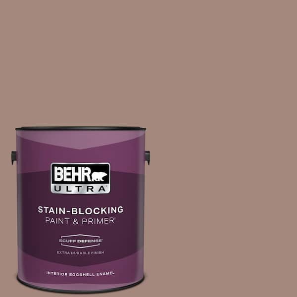 BEHR ULTRA 1 gal. #BNC-11 Pink Granite Extra Durable Eggshell Enamel Interior Paint & Primer