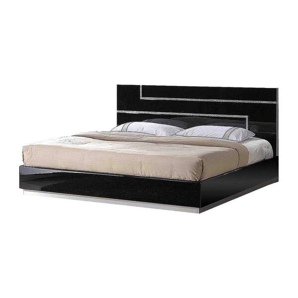 Best Master Furniture Barcelona Black, What Kind Of Bedding Is Best For Platform Beds