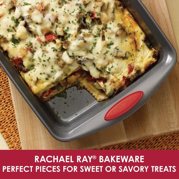 Rachael Ray 9 x 13 in. Nonstick Bakeware Baking Pan Cookie Sheet Please Read