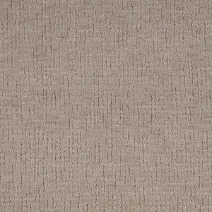 Truse Storm Clouds Gray 45 oz. Triexta Patterned Installed Carpet