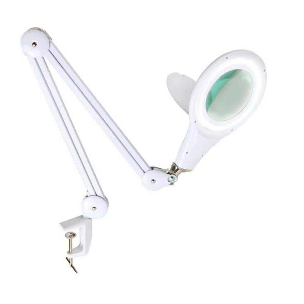 HTS 201T1 Illuminated Jewelers Loupe UV Bulb & 2 White LED Bulbs 12x 25mm -  True Magnification