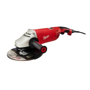 15 Amp 7/9 in. Roto-Lok Large Angle Grinder with Trigger Lock-On Switch