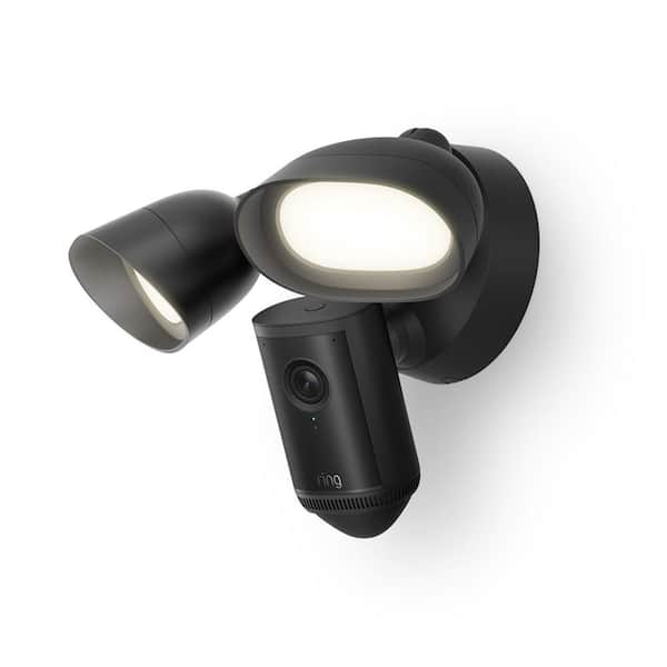 Floodlight Cam Pro Wired (2nd Gen) - Retinal 4K Security Camera, 10x Enhanced Zoom, Motion-Activated Floodlights, Black