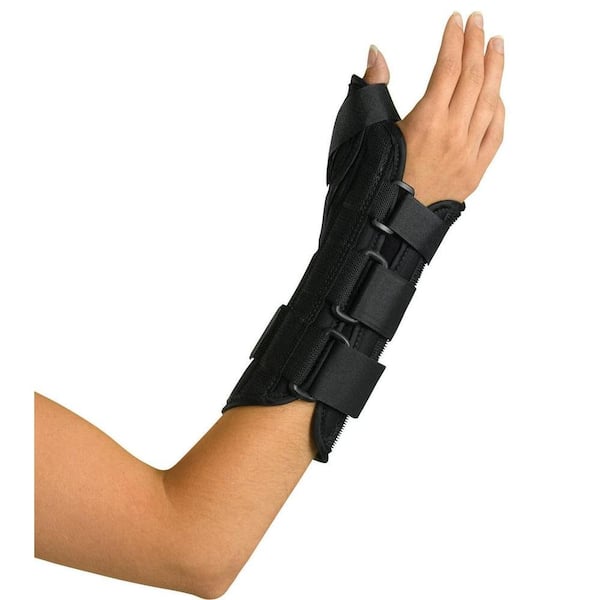Curad Large Wrist and Forearm Left-Handed Splint with Abducted Thumb