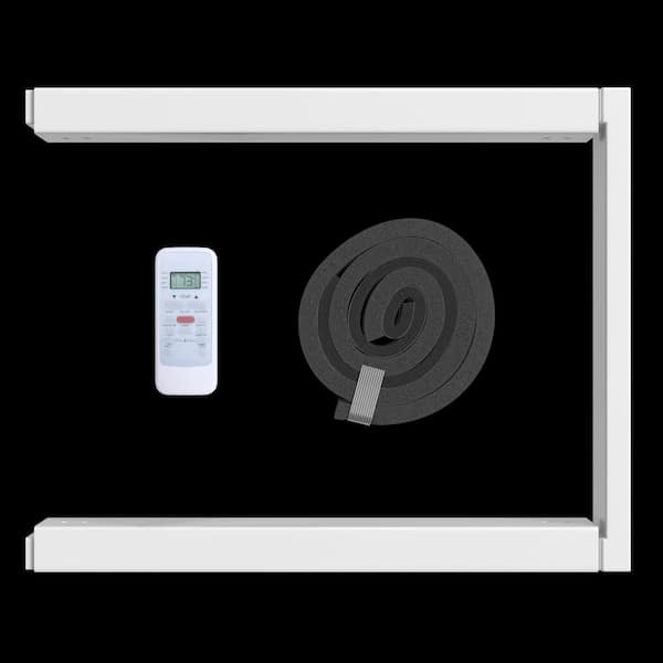 DURASTAR - 10,000 -TU 115-Volt Window Air Conditioner Cools 400 sq. ft. with Remote Control in White