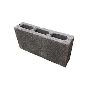 4 in. X 8 in. X 16 in. Concrete 3-Core Block