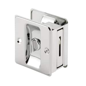 Stanley Pocket Door PRIVACY lock 40-4014 US26 POLISHED CHROME 