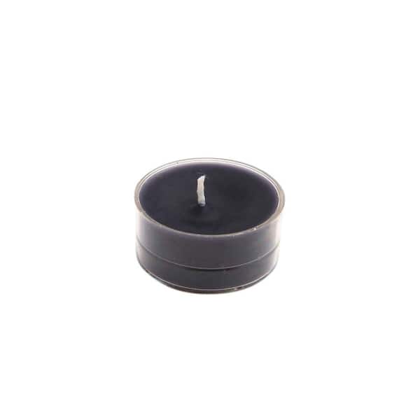 Candle Making Supplies  10 OZ LARGE VANITY BLACK CANDLE VESSEL