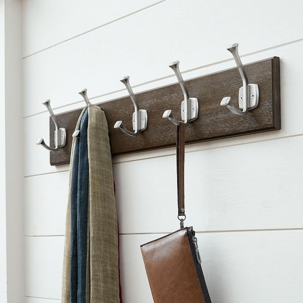 Bedroom Wall Hook Wood Hooks Towel Hanger Hook Natural Bamboo Kitchen Hook  Coat Robe Rack Clothes