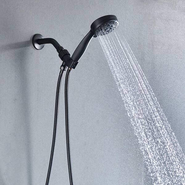 Featuring Oil Rubbed Bronze Sierra Multi Color Water Powered Led Shower  with Adjustable Body Jets and Mixer-Wall Mount Style