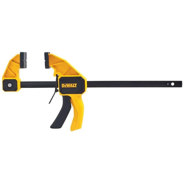 DEWALT - 12 in. 300 lbs. Trigger Clamp with 3.75 in. Throat Depth (4 Pack)
