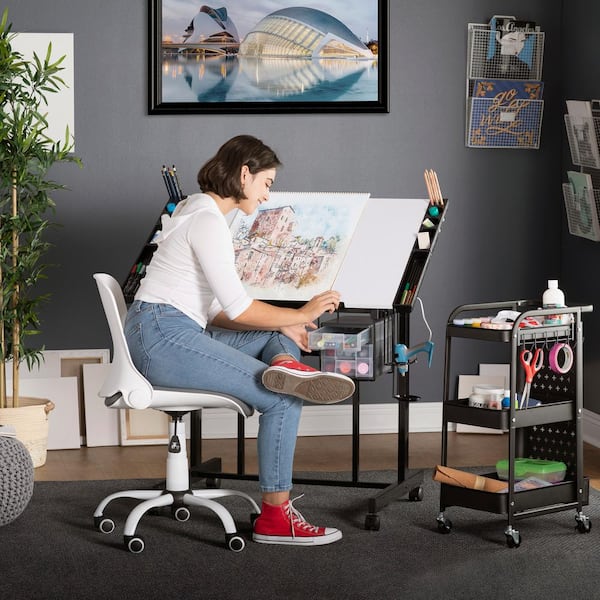 Craft Pro Series: Craft Room Workspace and Storage Furniture – Sauder