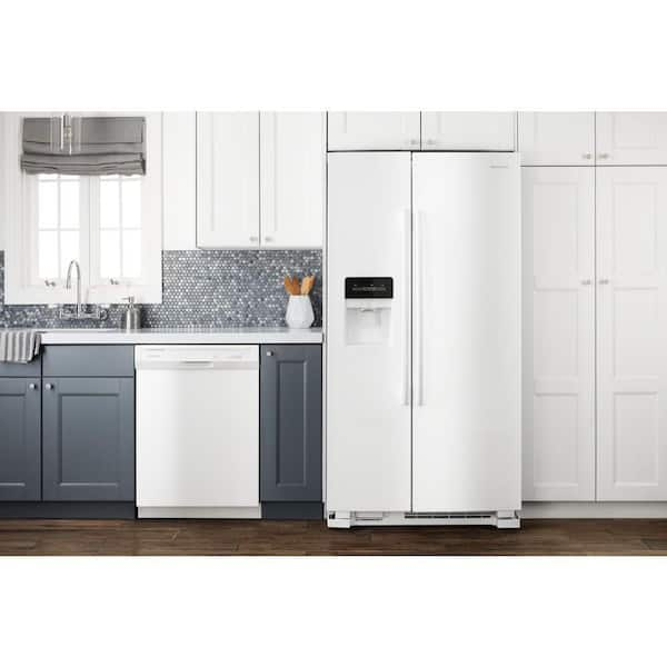 amana side by side counter depth refrigerator