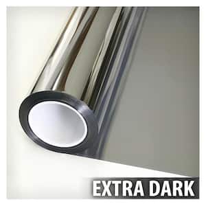24 in. x 50 ft. S05 Daytime Privacy and Heat Control Silver 5 (Very Dark) Window Film