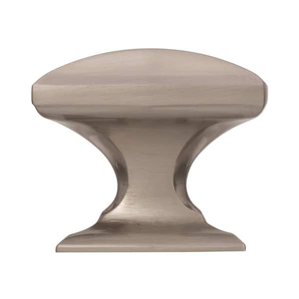 Candler 1-1/4 in. (32 mm) Satin Nickel Cabinet Knob (10-Pack)