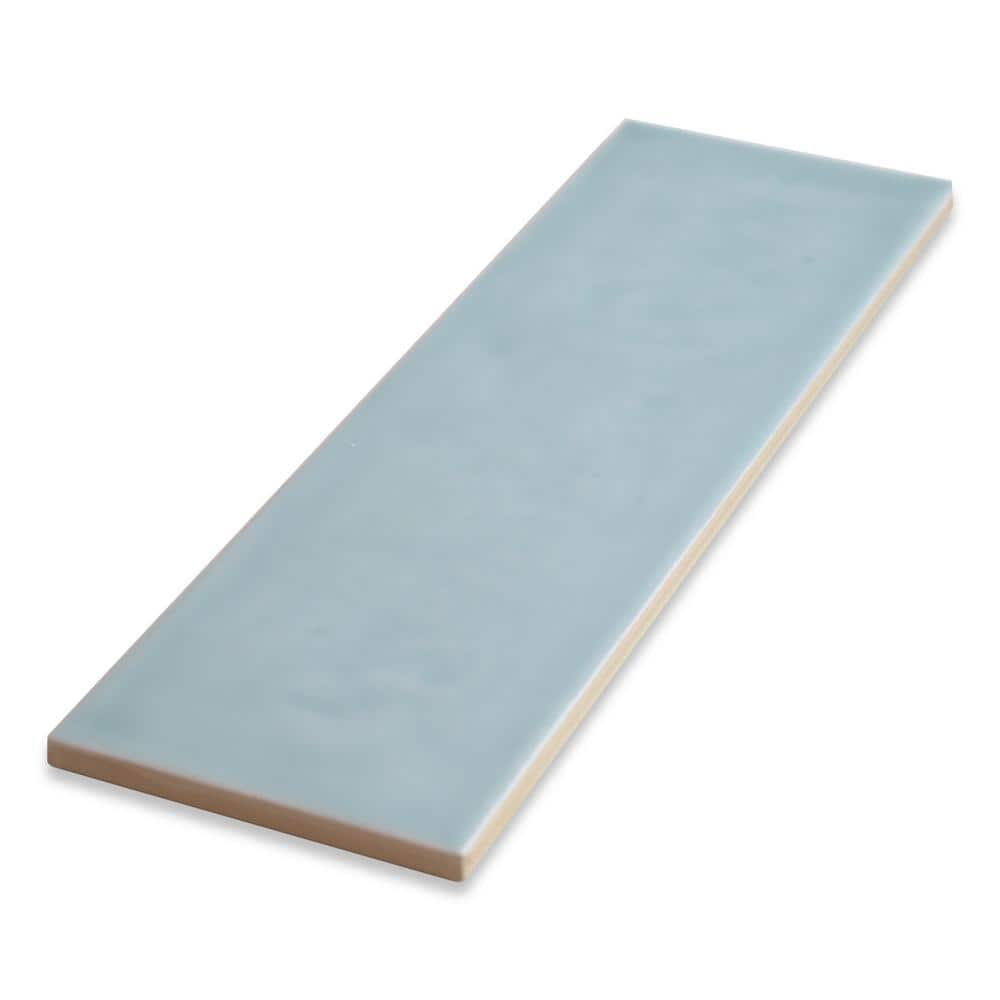Bedouin Green Glossy Ceramic Subway Wall Tile