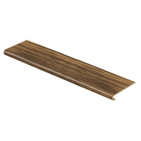 Cap A Tread Smoked Hickory 47 in. Length x 12-1/8 in. Depth x 1-11/16 in. Height Laminate to Cover Stairs 1 in. Thick