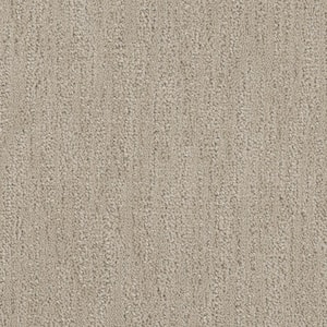 Inner Peace - Porcelain - Beige 26 oz. SD Polyester Pattern Installed Carpet