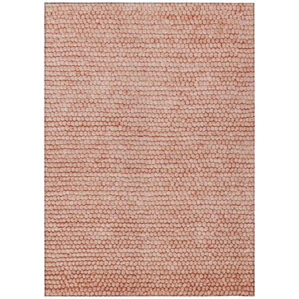 Chantille Machine Washable Indoor/Outdoor Abstract ACN2719 Paprika 10 ft. x 14 ft. Area Rug